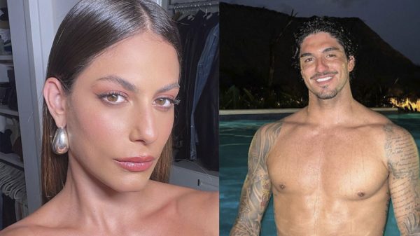 Mari Gonzalez e Gabriel Medina curtiram juntos a Tardezinha de Thiaguinho