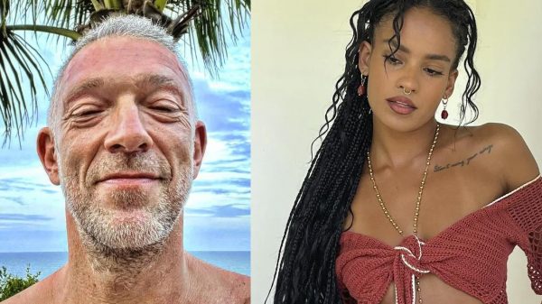 Vincent Cassel namora a bela modelo brasileira Narah Batista