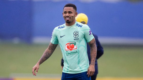 Brasil vai ter Gabriel Jesus como titular