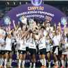 Corinthians deu show e foi campeão do Paulistão