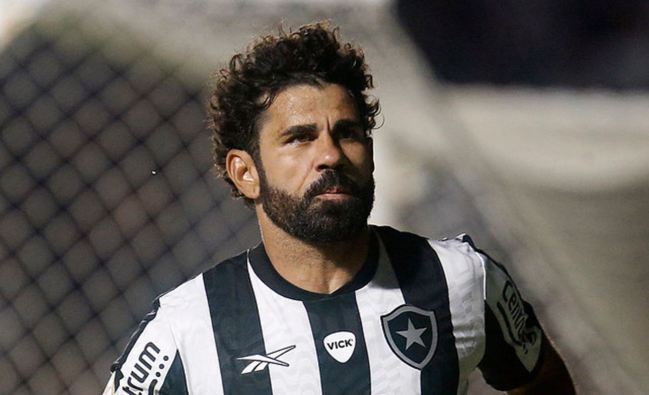 Diego Costa lamentou o revés do Botafogo