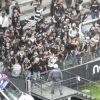 Torcida do Corinthians protestou depois da derrota