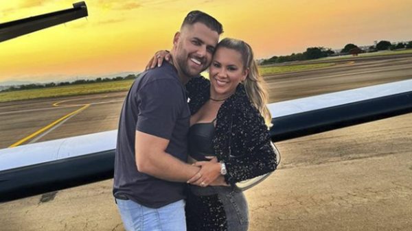 Natália Toscano comemorou com agradecimento a Deus a recuperação do marido, o cantor sertanejo Zé Neto