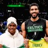 Endrick se encontrou com Jayson Tatum