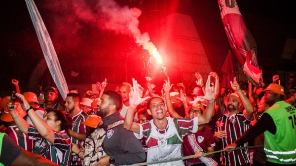 Fluminense teve grande apoio da torcida