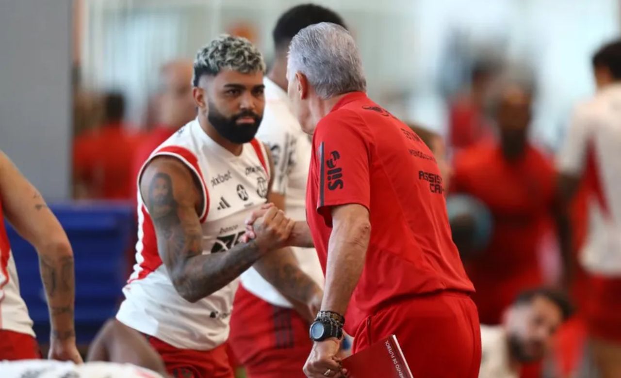 Gabigol falou sobre a relação com Tite