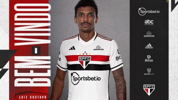 São Paulo confirmou a chegada de Luiz Gustavo