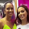 Anitta posou com a mãe de Matuê