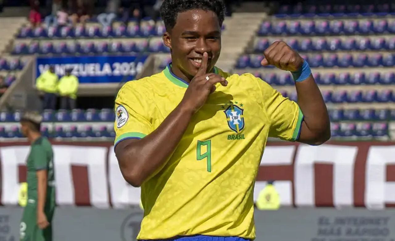 Brasil contou com gol de Endrick para vencer