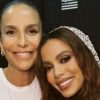 Ivete Sangalo brincou com o encontro