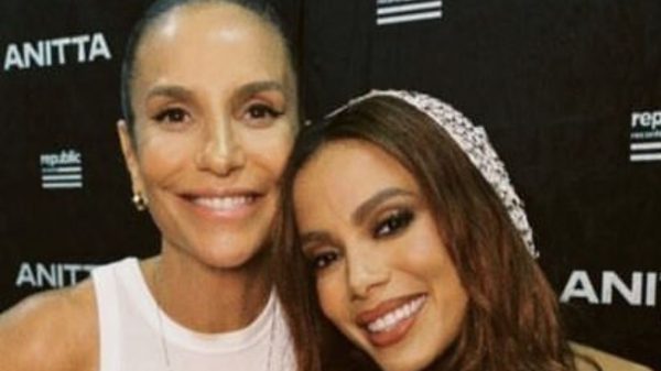 Ivete Sangalo brincou com o encontro