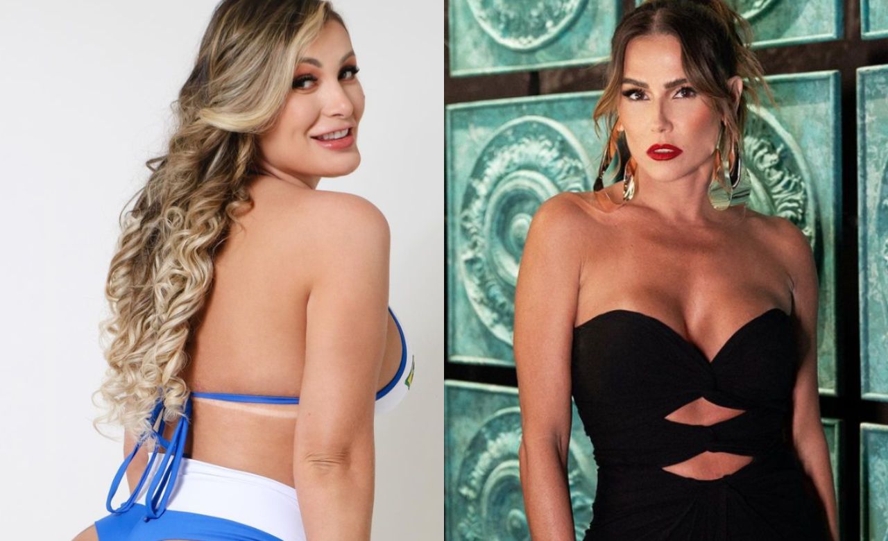 Andressa Urach sugeriu uma troca de casais