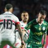 São Paulo e Palmeiras ficaram no empate