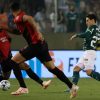 Palmeiras derrotado pelo Atlético Paranaense em Barueri (Foto: Greco/SEP)