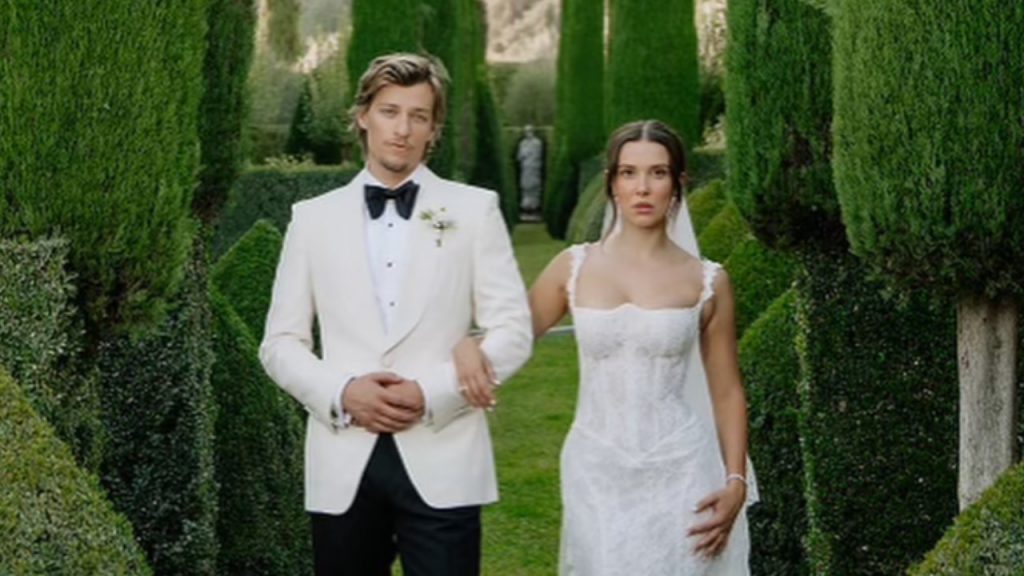 Jake Bongiovi e Millie Bobby Brown tiveram um casamento de "conto de fadas"